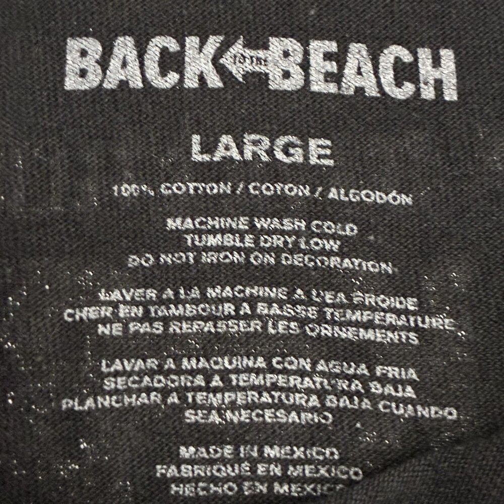 Blink 182 Back To The Beach 2019 Band Tee Huntington Beach Men’s Large - Picture 4 of 8